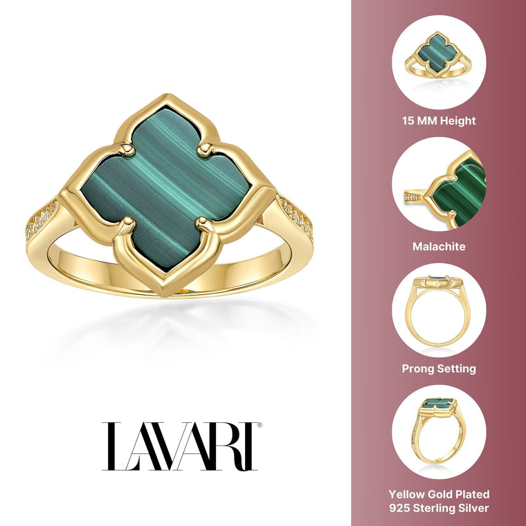Flora Petite Clover Ring