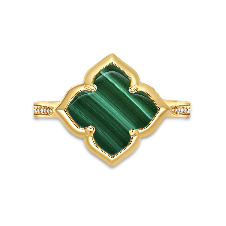 Flora Petite Clover Ring