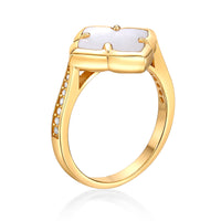 Flora Petite Clover Ring