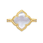 Flora Petite Clover Ring
