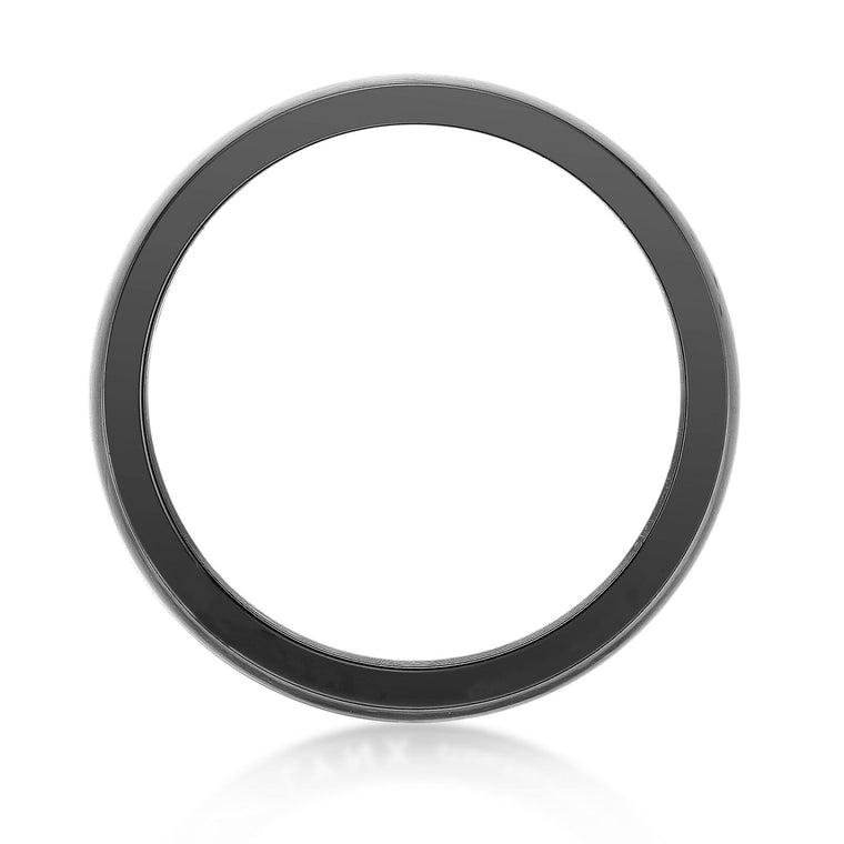 Rainbow Ring in Black Ion Plated Stainless Steel