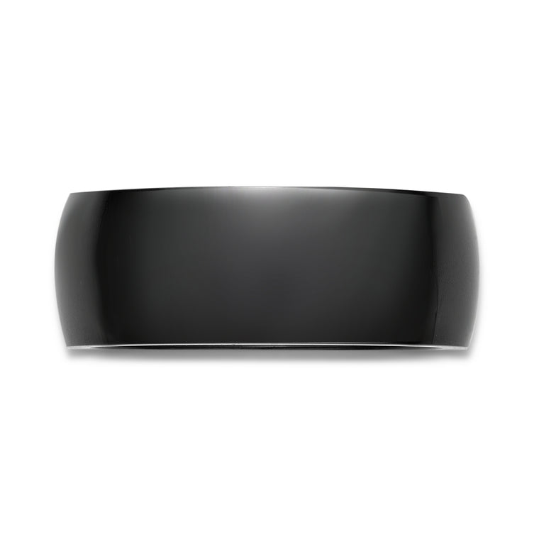 Rainbow Ring in Black Ion Plated Stainless Steel