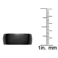 Rainbow Ring in Black Ion Plated Stainless Steel