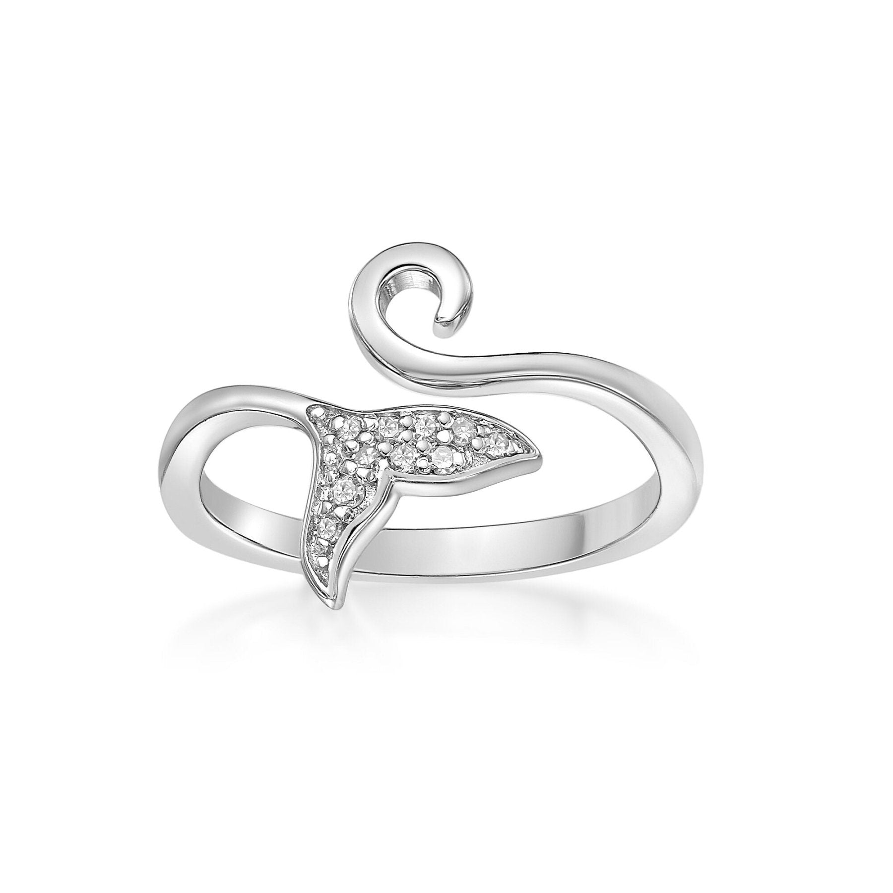 Mermaid Tail Adjustable Toe Ring