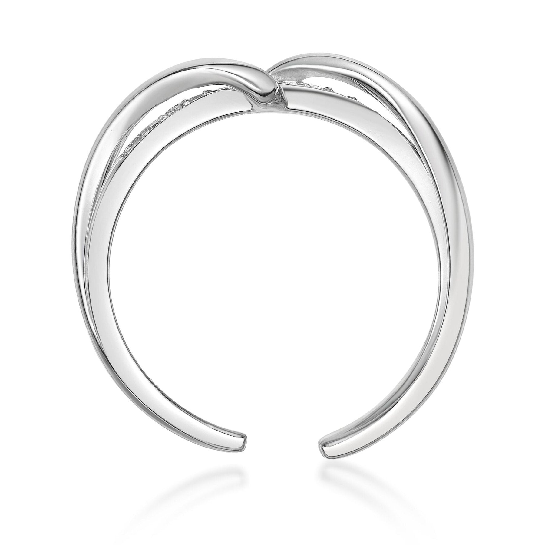 Twisted Adjustable Toe Ring
