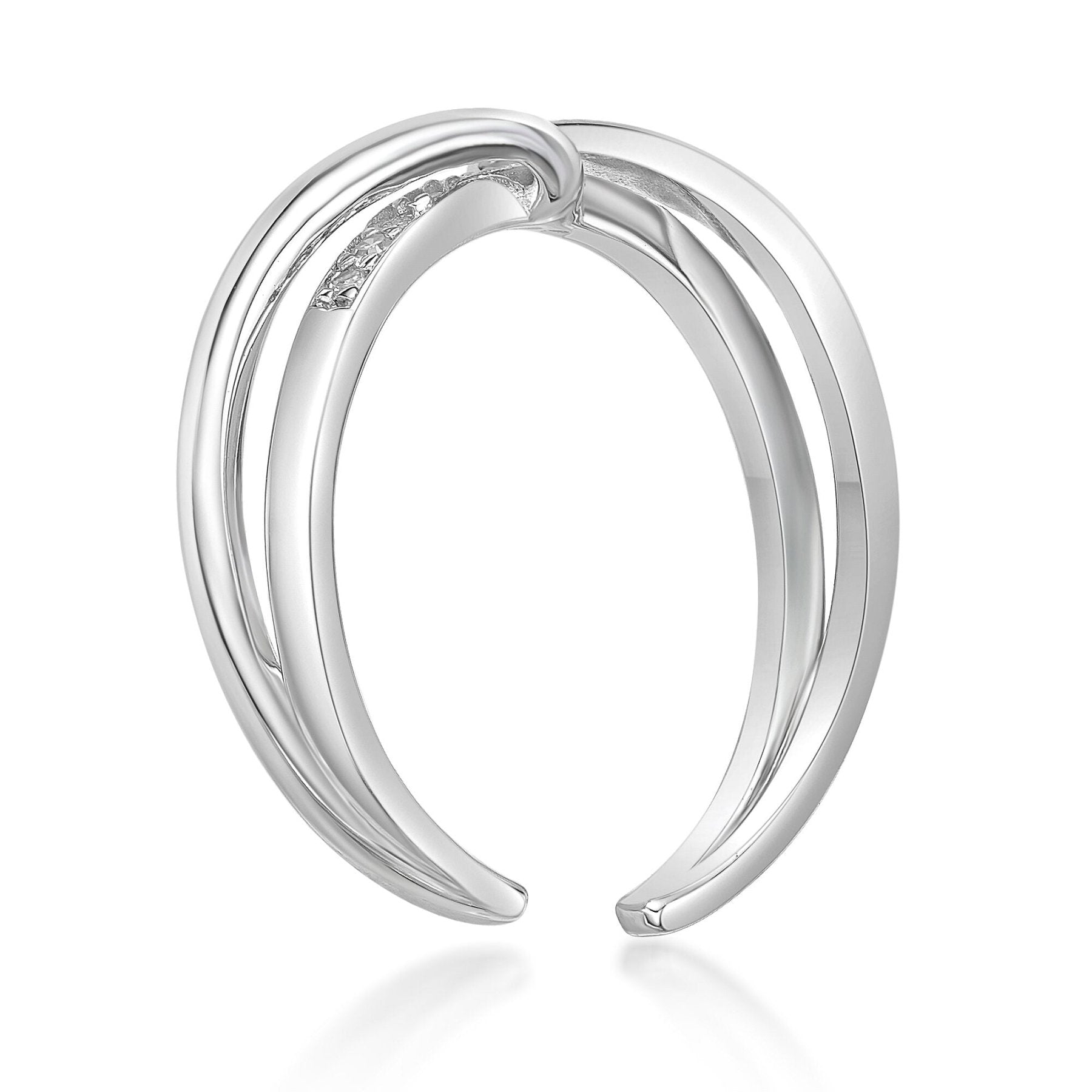 Twisted Adjustable Toe Ring