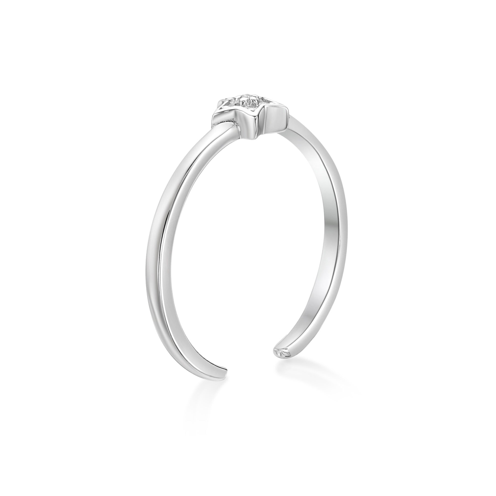 Star Adjustable Toe Ring
