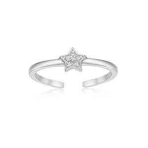 Star Adjustable Toe Ring