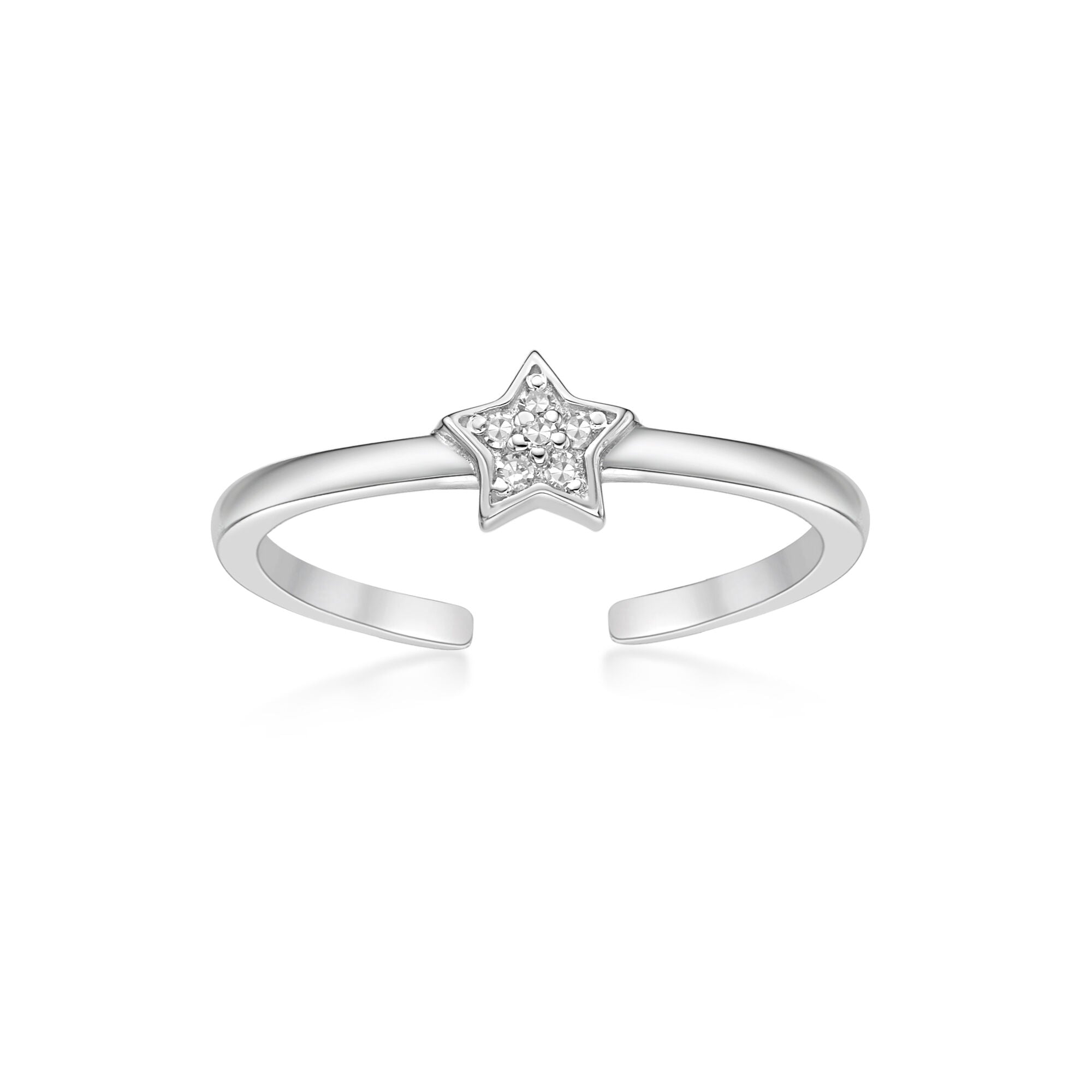 Star Adjustable Toe Ring