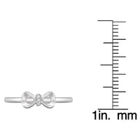 Bow Adjustable Toe Ring