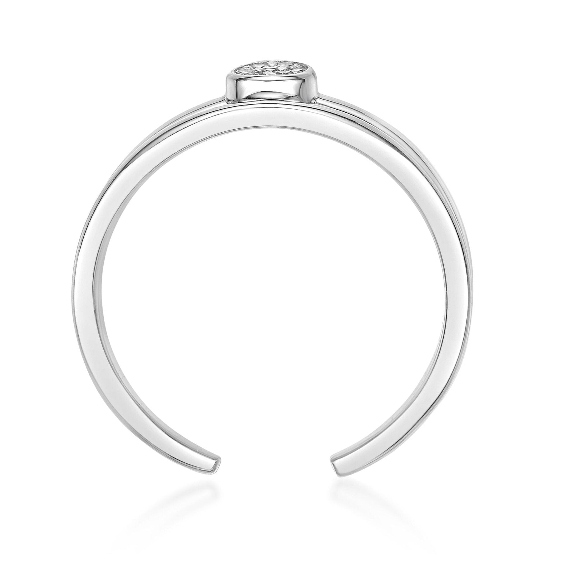 Double Band Adjustable Toe Ring