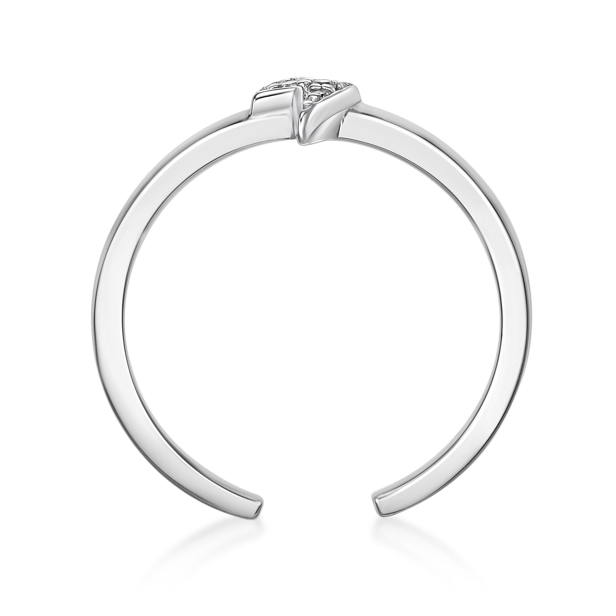 Lightning Bolt Adjustable Toe Ring