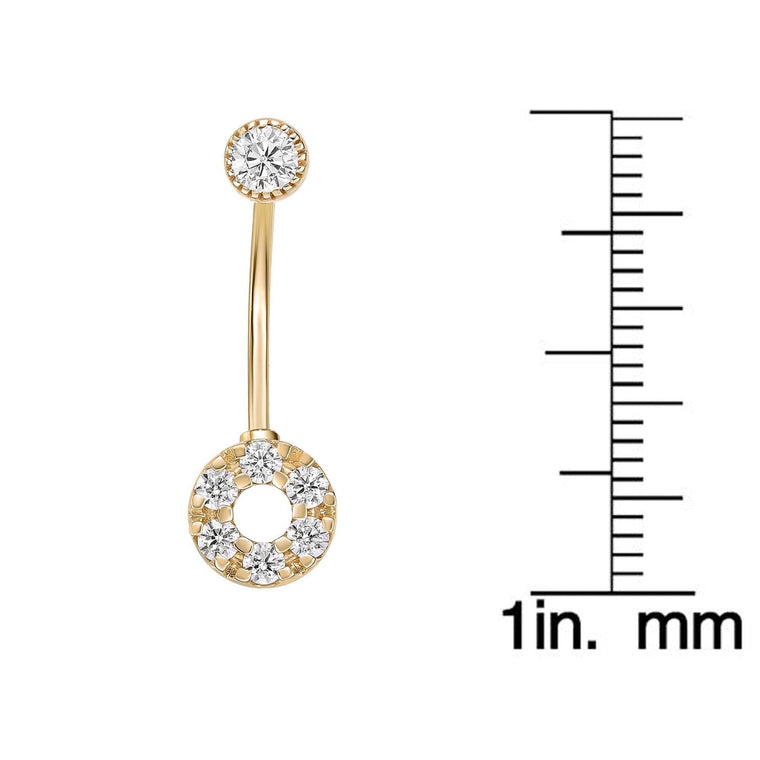 Circle Belly Ring - 16G