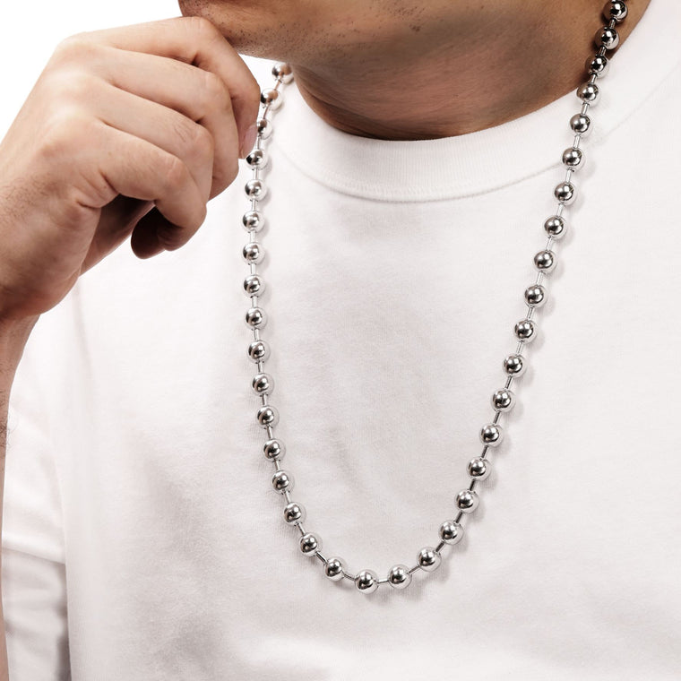 Stainless Steel Replacement Ball Chain, 20-30 inch