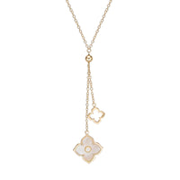 Flora Classic Double Flower Pendant