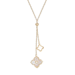 Flora Classic Double Flower Pendant