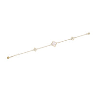 Flora Classic Triple Flower Station Bracelet