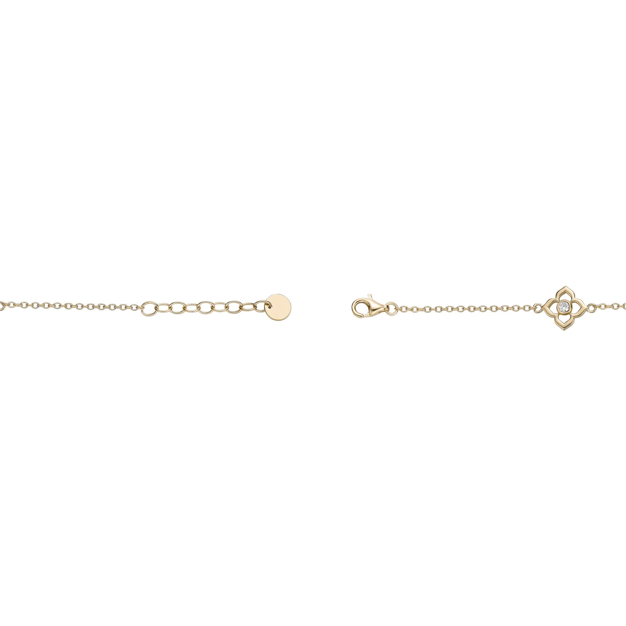 Flora Classic Triple Flower Station Bracelet
