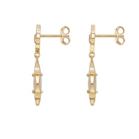 Flora Classic Double Flower Drop Earrings