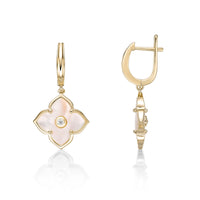 Flora Classic Flower Drop Earrings