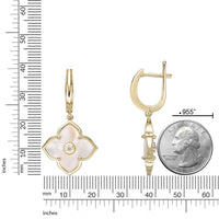 Flora Classic Flower Drop Earrings