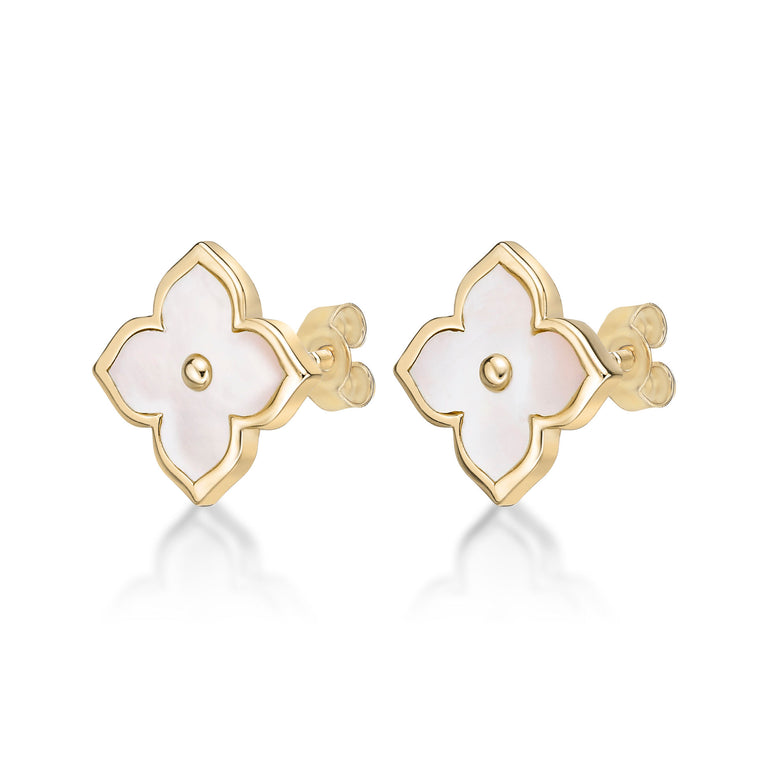 Flora Classic Flower Stud Earrings