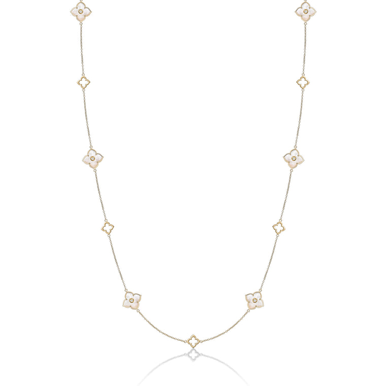 Flora Grand 11-Station Flower Necklace