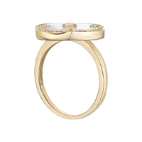 Flora Halo Flower Ring