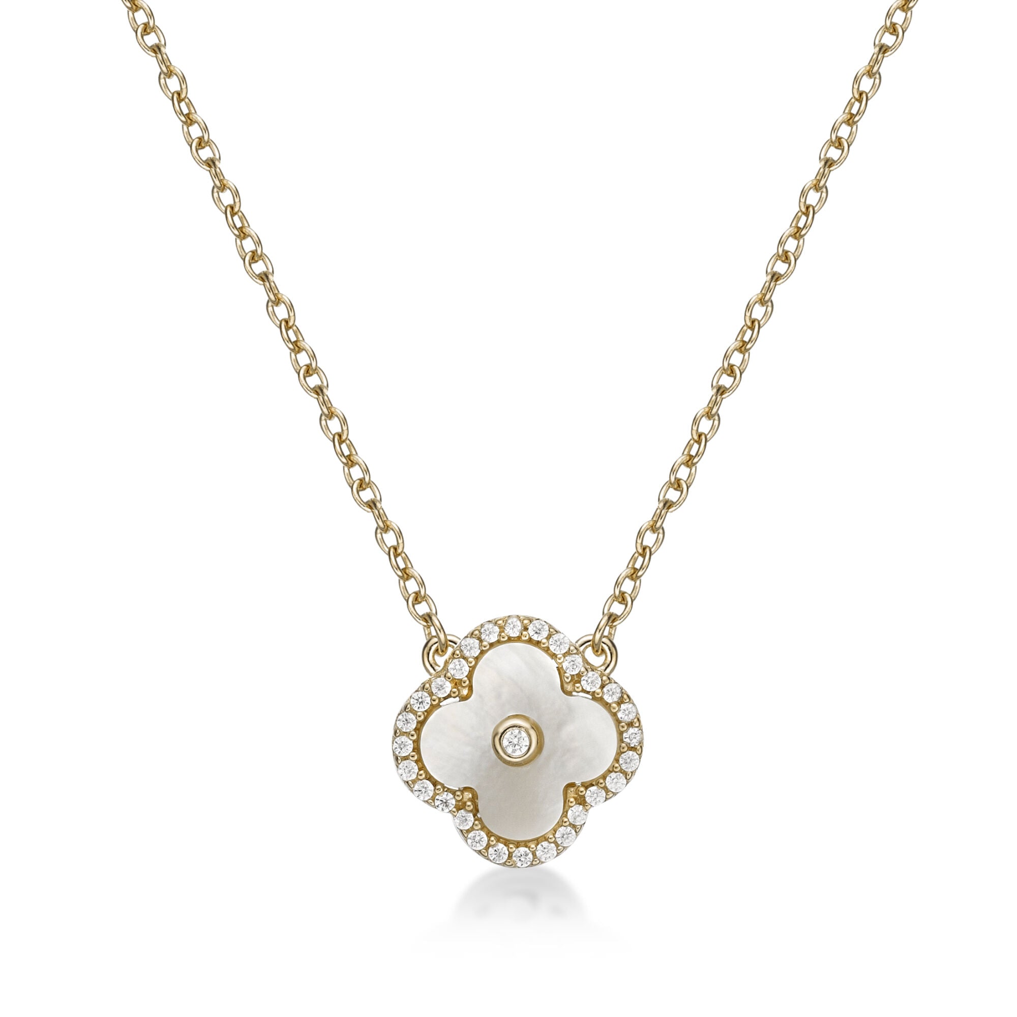 Flora Halo Flower Necklace
