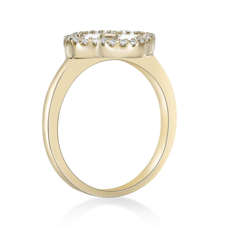 Flora Halo Flower Ring