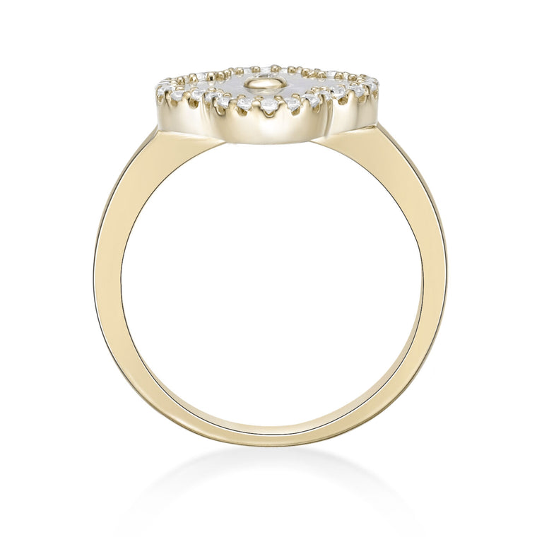 Flora Halo Flower Ring