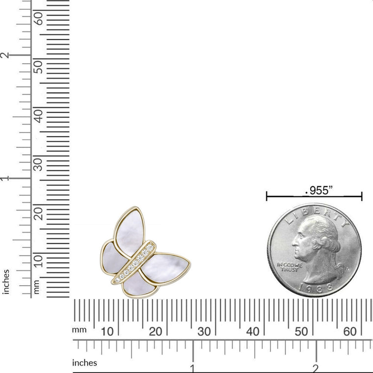 Fauna Butterfly Pendant Necklace