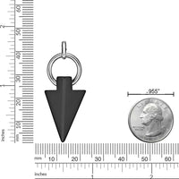 Triangle Drop Necklace in Stainless Steel
