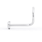 14K Infinity Curved Nose Ring - 20G