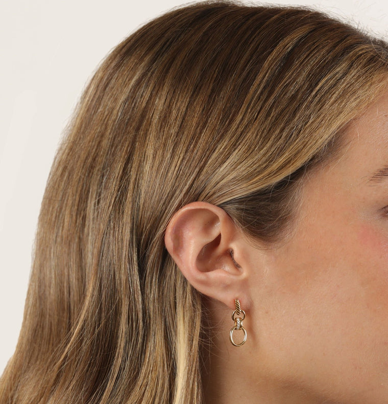Linked Dangle Earring