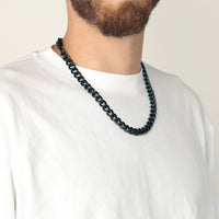 Thick Chain in Black Ion Plated Stainless Steel