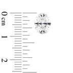 IGI Certified Oval Cut Lab Grown Diamond (D-F Color VS1-VVS2 Clarity)