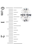 IGI Certified Oval Cut Lab Grown Diamond (D-F Color VS1-VVS2 Clarity)