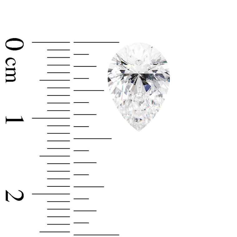 IGI Certified Pear Brilliant Cut Lab Grown Diamond (D-F Color VS1-VVS2 Clarity)