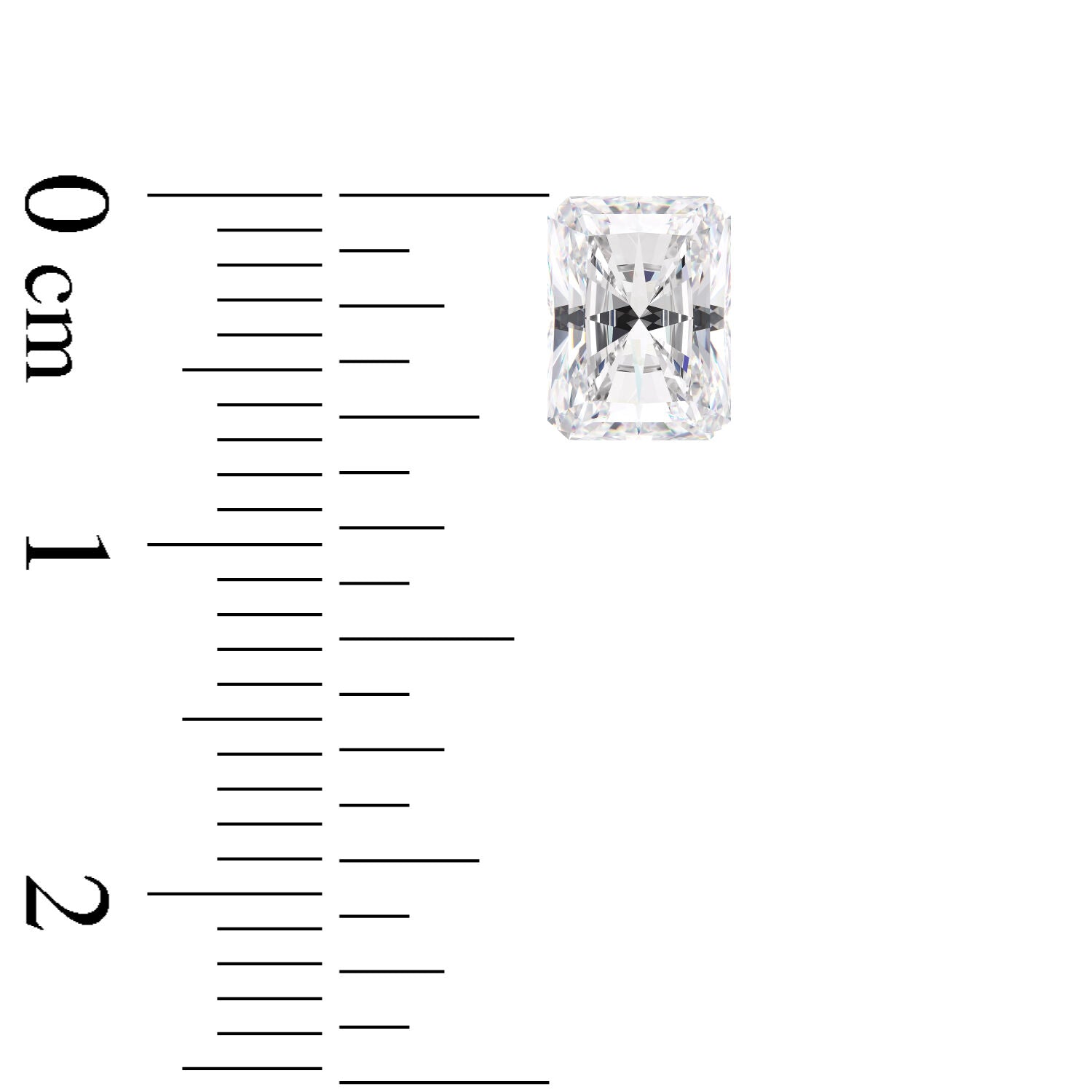 IGI Certified Radiant Brilliant Cut Lab Grown Diamond (D-F Color VS1-VVS2 Clarity)