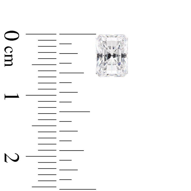 IGI Certified Radiant Brilliant Cut Lab Grown Diamond (D-F Color VS1-VVS2 Clarity)