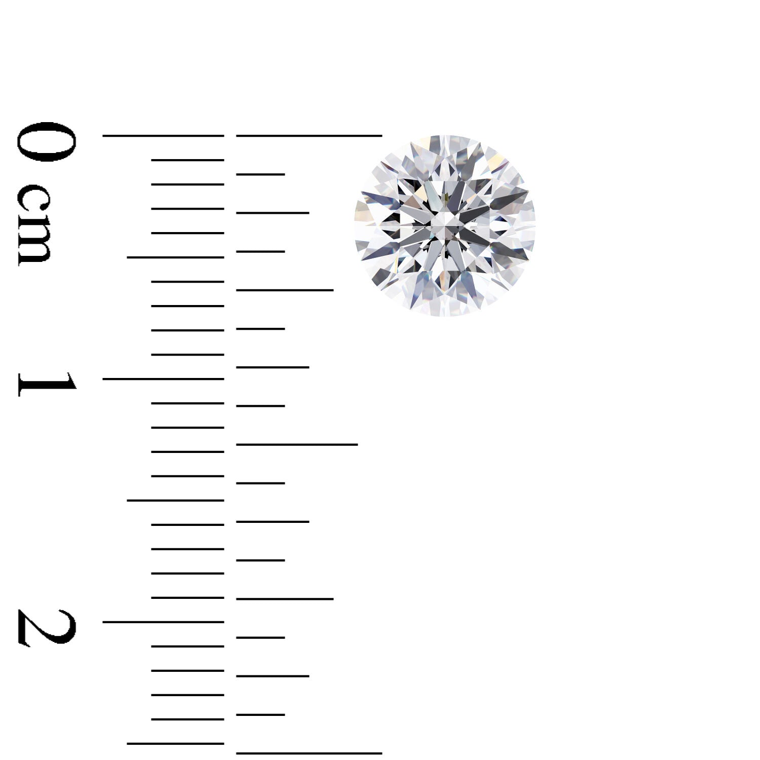 IGI Certified Round Brilliant Cut Lab Grown Diamond (D-F Color VS1-VVS2 Clarity)