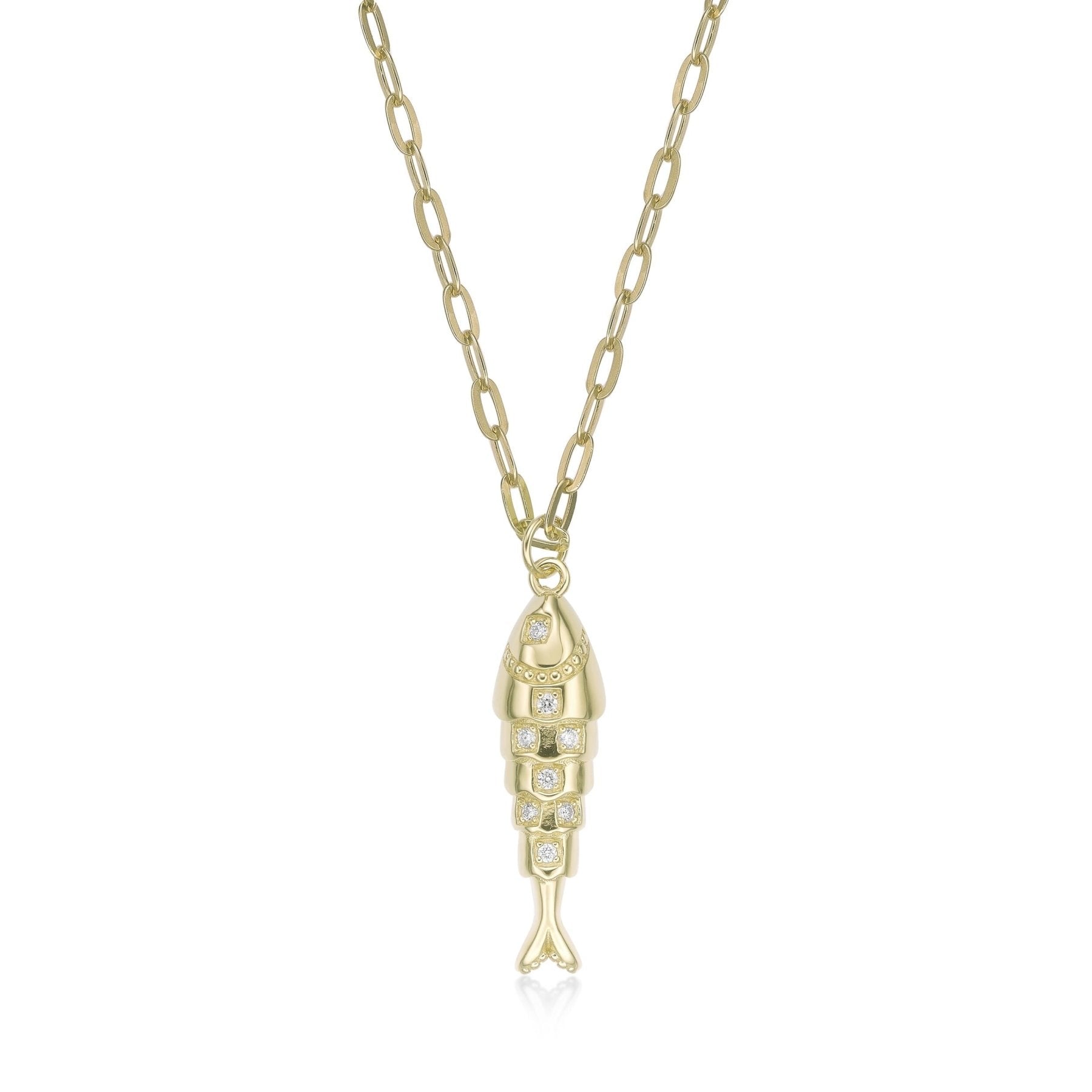 Fish Pendant Necklace