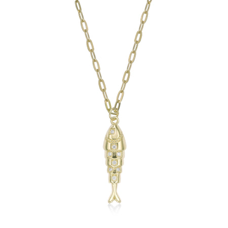 Fish Pendant Necklace