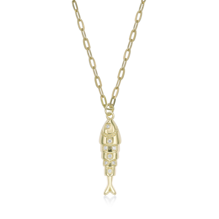 Fish Pendant Necklace