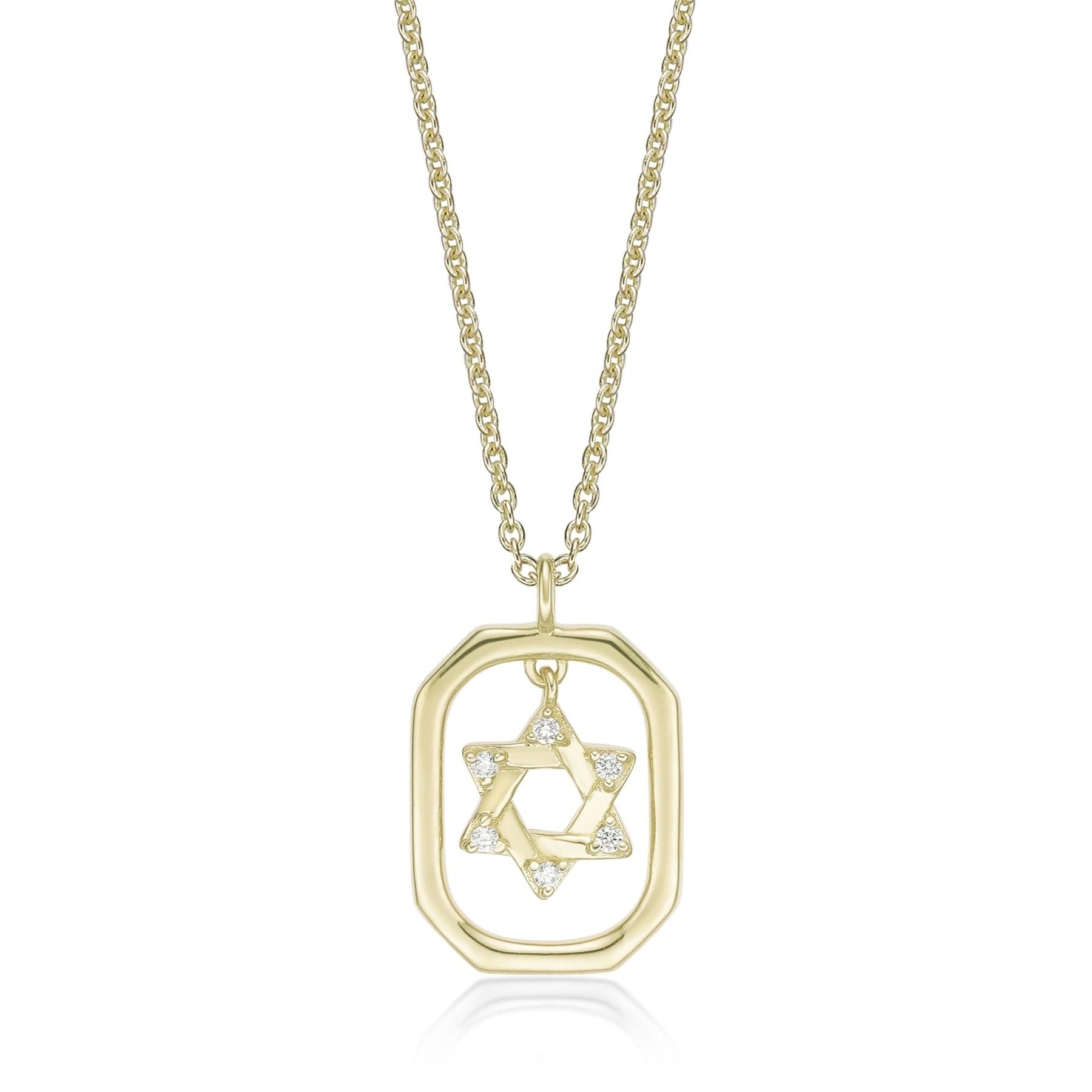 Star of David Pendant Necklace