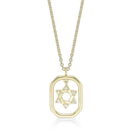 Star of David Pendant Necklace