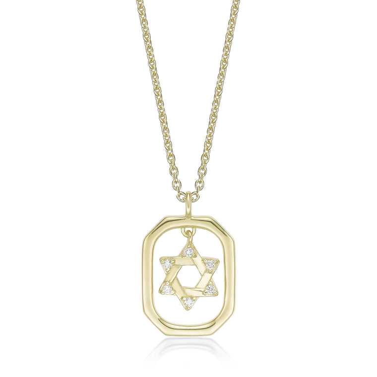 Star of David Pendant Necklace
