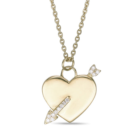 Heart and Arrow Necklace