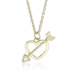 Heart and Arrow Necklace